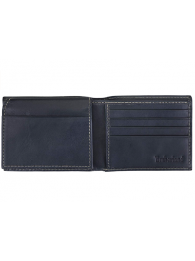 Timberland Men's Fine Break Wallet - Navvy